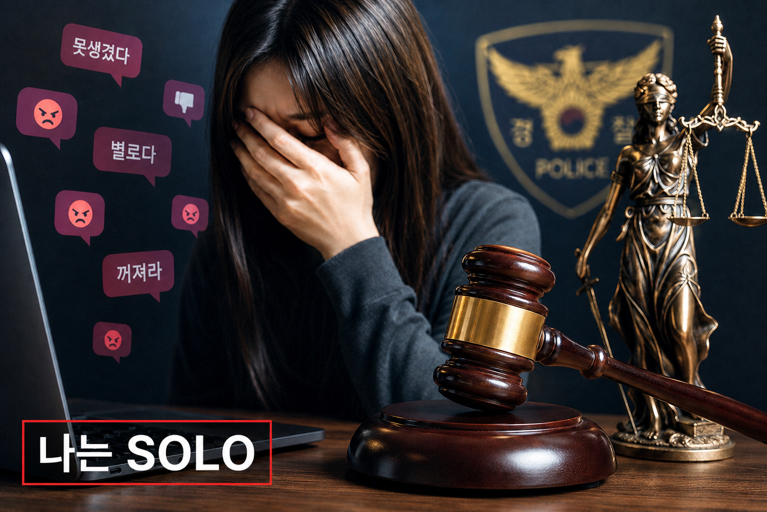 나는솔로 인터넷 악플 고소 및 처벌