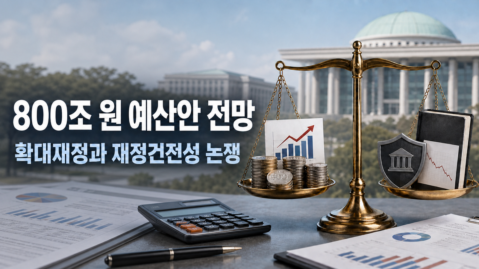 2027년 예산안 800조 원 넘나