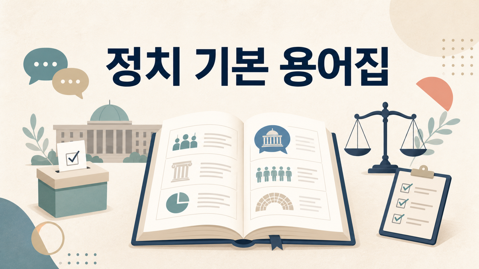 정치를 배우기 위한 기본 정치 용어집