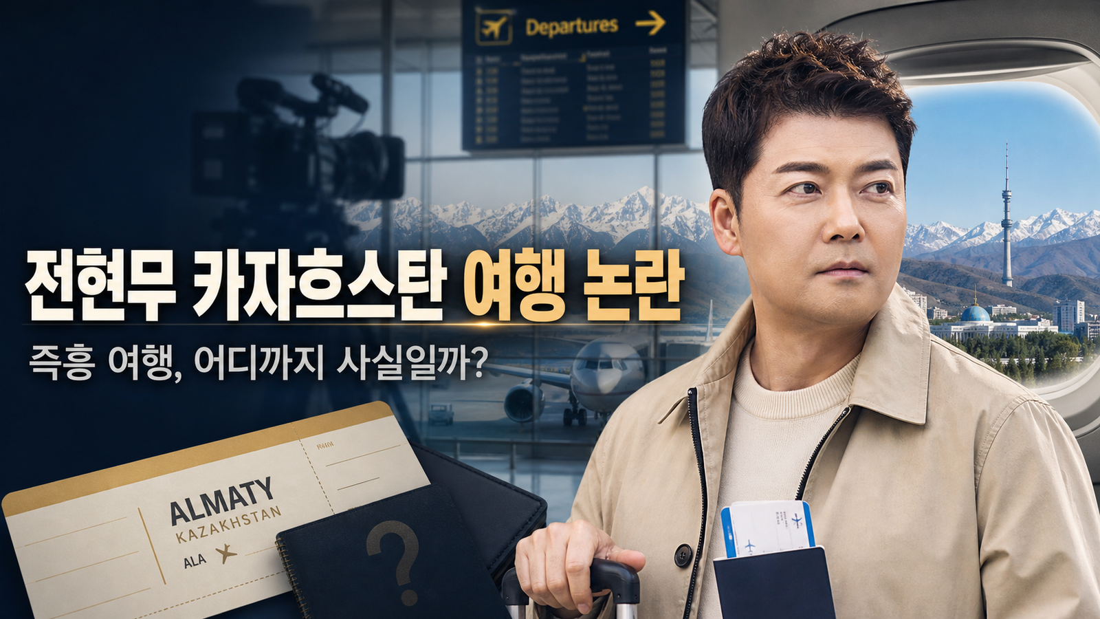 전현무 카자흐스탄 즉흥 여행 조작 논란 총정리 최신